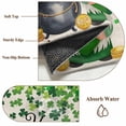 thumbnail image 6 of Area Rug for Living Room, St. Patrick's Day Non-Slip Indoor Large Carpet for Bedroom/Dining Room, Spring Lucky Shamrocks Gnomes Vintage Washable Low-Profile Rectangle Floor Mat Runner Rugs - 3 x 5 Ft, 6 of 7