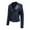 Blue, variant on Womens Winter Coats Long Womens Warm Long Sleeve Jacket Slim Winter Parkas Faux Leather Hoodless Coats Womens Long Coats Winter Womens Coats Winter Womens Jacket Winter Womens Winter Jacket