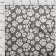 thumbnail image 3 of oneOone Polyester Spandex Gray Fabric Dog Sewing Craft Projects Fabric Prints By Yard 56 Inch Wide, 3 of 4
