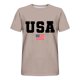 thumbnail image 2 of Camisas de Manga Larga para Hombres Imprimir Cuello Redondo Manga Corta Blusa Algodón Lino Poliéster, Camisa de Moda Casual para Hombres, 2 of 3
