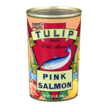 (2 Pack) Tulip Canned Pink Salmon, 14.75 Oz