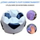 thumbnail image 3 of Sillón Puff Balón De Soccer Grande Adulto Blanco/azul Lunics Puff Soccer Gde BC/AZ, 3 of 6