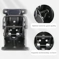 thumbnail image 2 of Shisuyan Hinges For Table Legs Square Black 2 Sets 2.6x1.97x1.77in Cold Rolled Steel, 2 of 8