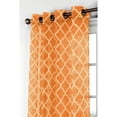 thumbnail image 2 of Quatrefoil Printed Sheer Extra Wide Grommet Curtain Panels, 2 of 4