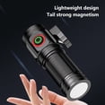 thumbnail image 4 of Mini linterna LED de alto lumen | Lámpara de trabajo recargable tipo C con base magnética | Cuerda de corte de banda de emergencia | Antorcha de bolsillo compacta de aluminio | Carga USB | 34x28x80mm, 4 of 9