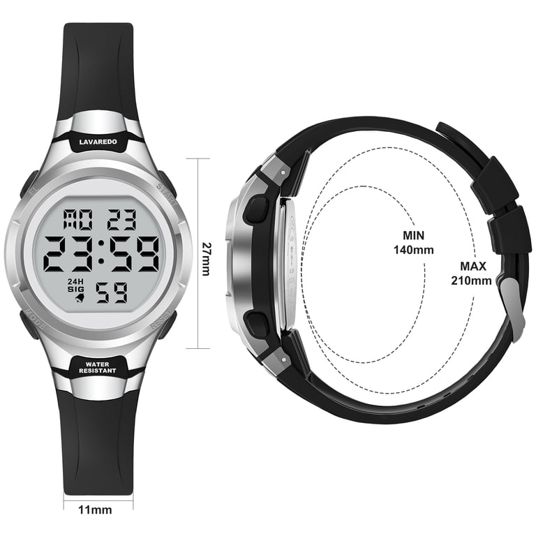 Alps Women's Minimalist Digital Sports Watch photo 8