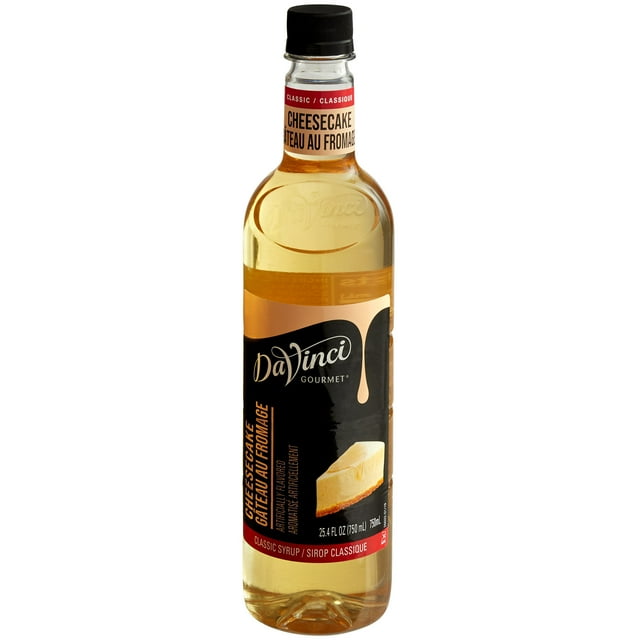 DaVinci Gourmet 750 ml Sirop Aromatisant Saveur Gâteau au Fromage Classic