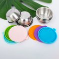 thumbnail image 1 of CUITING 1 Set Sauce Container with Lid Good Sealing Rustproof BPA Free Hot Pot Dipping Bowl Small Sauce Cup Household Supplies, 1 of 8