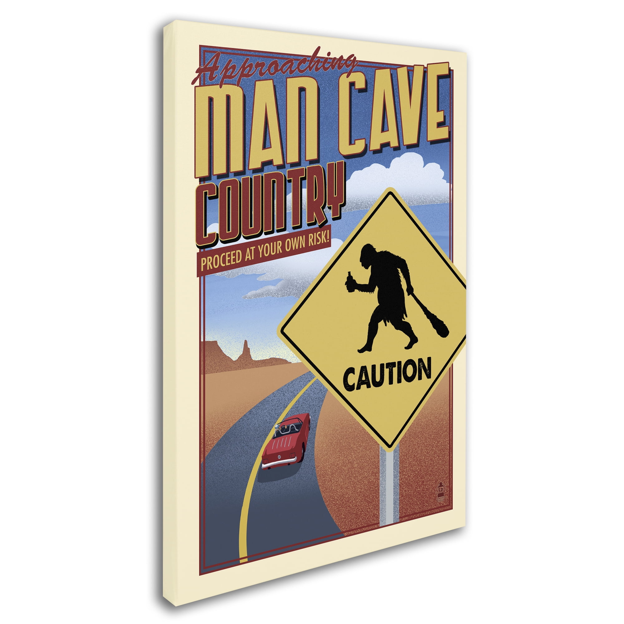 Trademark Fine Art 'Travel Poster 87' Canvas Art by Lantern Press