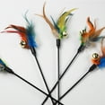 thumbnail image 2 of Cat Teaser Wand Creative Interactive Bell Decor Cat Teaser Toy Cat Training Toy, 2 of 6