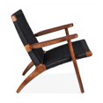 thumbnail image 4 of Heavenly Collection Rattan Weave Black Lounge Chair, 4 of 4