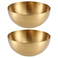 thumbnail image 1 of Shisuyan 2 Pcs Bol de Rangement pour Riz en Acier Inoxydable Bol à Manger Bol à Salade Bol à Nouilles Bol à Légumes, 1 of 8