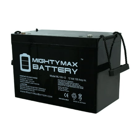 12V 100Ah SLA AGM Battery for SUVPR XT-GP600 Solar Power (Best Battery For Solar Power System)