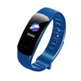 thumbnail image 1 of Reloj de pulsera Pulseras inteligentes C1plus, reloj deportivo multifuncional resistente al agua, podómetro, reloj de pulsera con monitorización del ritmo cardíaco del sueño 1 1, 1 of 5
