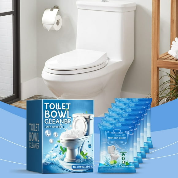Toilet Cleaner - Self Activating Miracle Powder for Toilet Bowl Cleaning 50% Saving Clearance