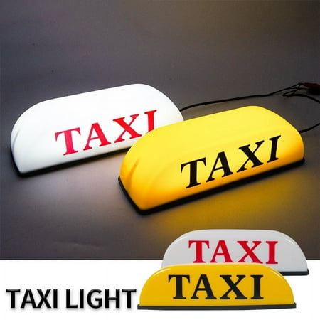 

Taxi Roof Light Illuminated Sign Light Taxi Top Sign Indicator Light Car LED Light(12V)