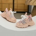 thumbnail image 4 of Leey-World Baby Girl Shoes Girls Girls Shoes Kids Tennis Runners Running Sneakers(Pink,6.5), 4 of 5