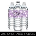 thumbnail image 4 of Adhesivos para botellas de agua DISTINCTIVS Purple A Little Boo Girl, 4 of 8
