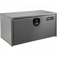 thumbnail image 2 of Buyers Tool Box 1705110 Underbody; 1 Recessed Drop Door; Diamond Tread; Aluminum; T-Latch, 2 of 2