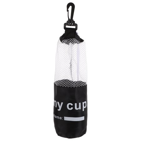 Milisten Foldable Mesh Cup Storage Bag with Drawstring for Indoor and Outdoor Sports Use