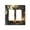 Double Toggle, variant on Funny Owl Family Cool Toggle Outlet Wall Plate Decorative Electrical Outlet Light Switch Cover Switchplate