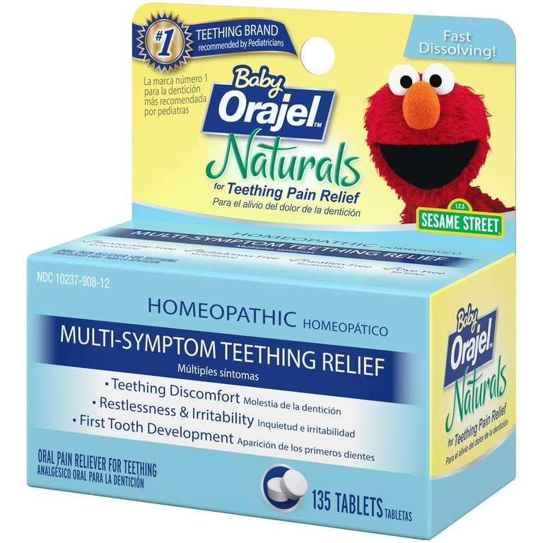 Baby Orajel Naturals Homeopathic Multi Symptom Teething Pain