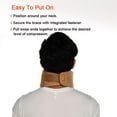 thumbnail image 4 of Adjustable Soft Foam Neck Cushion Brace Support Dislocation Fixation Pain Relief Cervical Collar Pillow, 4 of 8