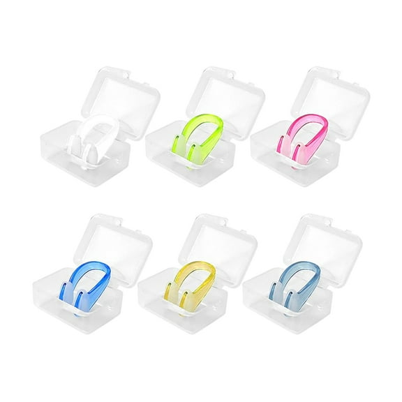 Ciwanning Stop Bleeding Nose Clip Nose Stop Clips Nasal Nose Stopper Clips Nose Bleed Stopper Nasal Clip Nose Plugs Swim Nose Clip