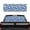 Blue Camouflage Pattern, variant on Pzuqiu Truck Rear Window Decal with Tropical Floral Pattern, Car Rear Windshield Sunshade 66.9 x 22.4 Inches, Waterproof Vinyl for Most Pickup Trucks