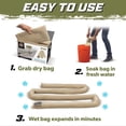 thumbnail image 6 of Flood Hero 18 ft Water Activated Sandbag - Flood Bag Barrier for Home, 6 of 6