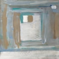 thumbnail image 2 of Pattinian, Merri 20x20 Gold Ornate Wood Framed with Double Matting Museum Art Print Titled - Grey Squares II, 2 of 4