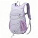 thumbnail image 3 of Mochila de senderismo compacta y plegable, ideal para acampar, caminar y andar en bicicleta. Violeta, 3 of 8