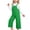 Green, variant on felwors Wide Leg Overalls for Kids Girl Boy Baggy Straight Sleeveless Jumpsuits Spaghetti Strap Summer Bib Overall(Hot Pink,8-9 Years)