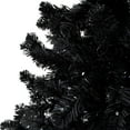 thumbnail image 5 of Naomi Home 7.5ft Black Christmas Tree with Lights, Unique Dusky Christmas Tree Prelit with 1412 Branch Tips, 600 Warm Lights and Metal Stand, Aritificial Christmas Tree, 5 of 9