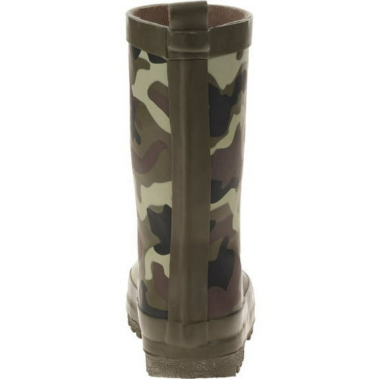 Toddler camo cheap boots walmart