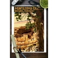thumbnail image 3 of Montezuma Castle, Arizona, Sunset (9x12 Wall Art Print, Home Decor), 3 of 3
