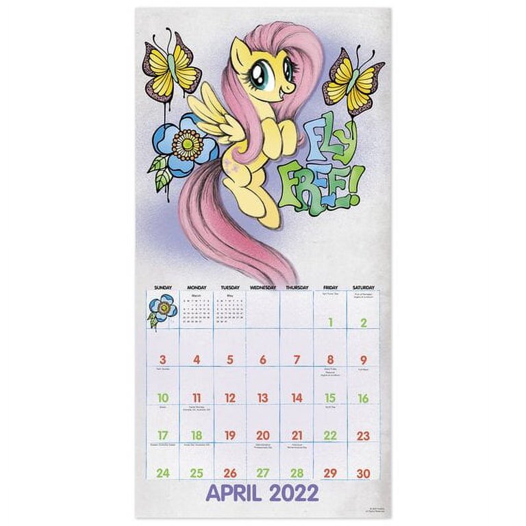 my-little-pony-2022-monthly-wall-calendar-12-x-12-wall-calendars-walmart-com