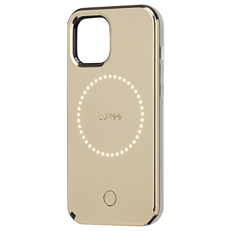 LuMee Halo Light Up Selfie Case for Apple iPhone 13 and 13 Pro