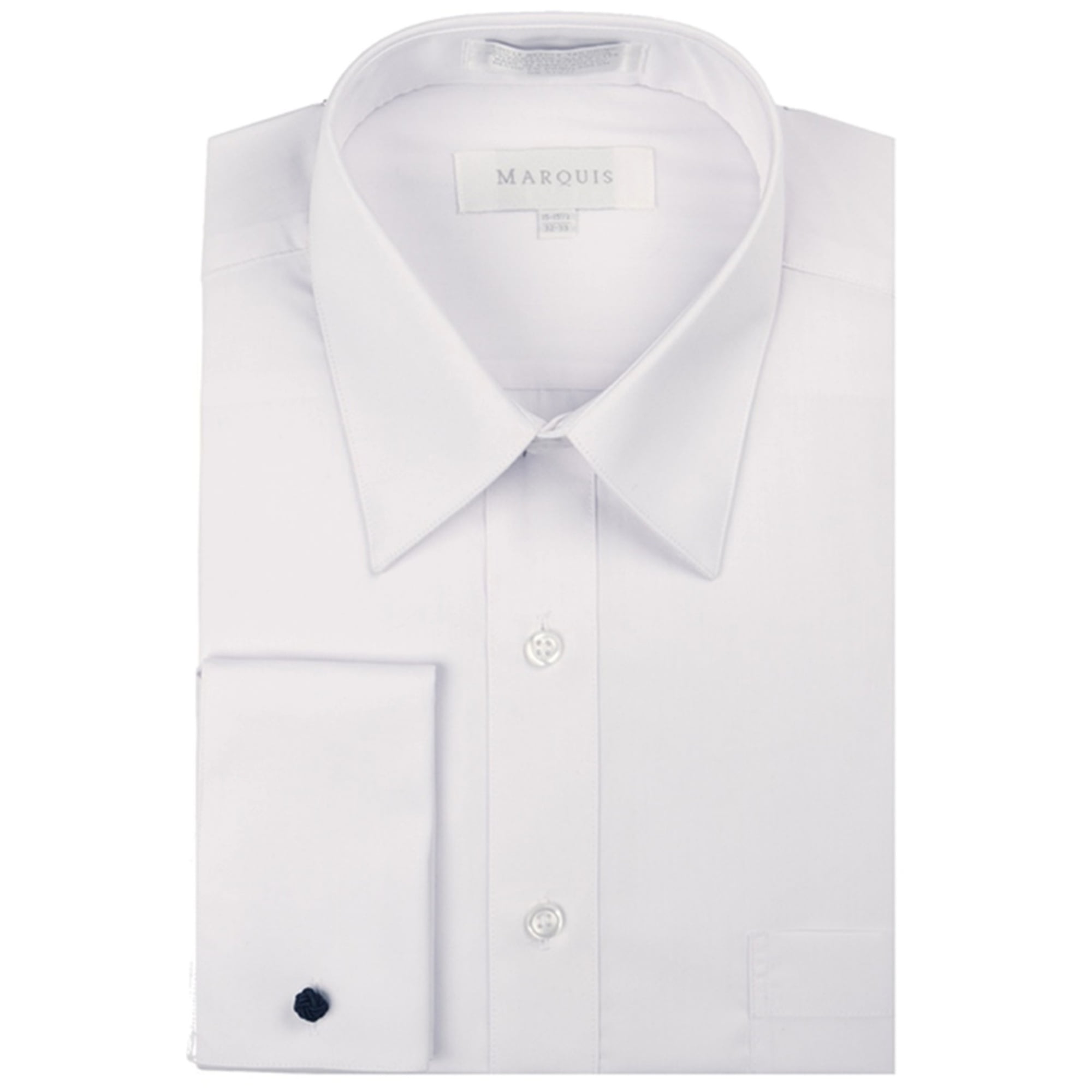 Inhibit Be confused Degree Celsius Men's Regular Fit French Cuff Dress Shirt - Cufflinks Included - Walmart.com