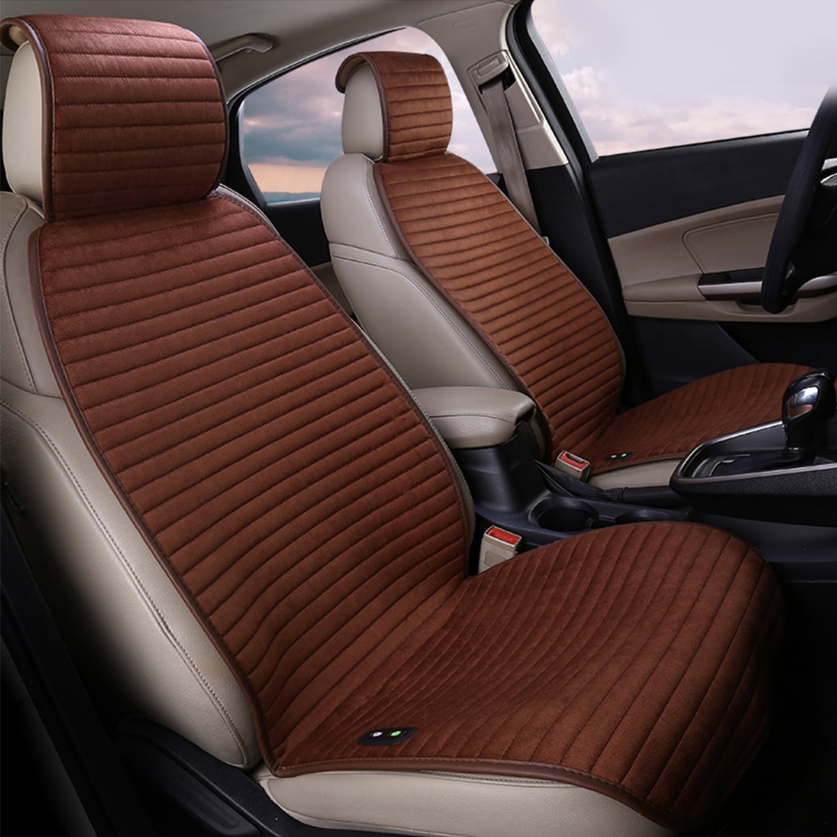 12V 24V Car Seat Heater Cushion Warmer Cover Winter Heated 12V 24V Car Seat Heater Cushion Warmer Cover Winter Heated