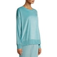 thumbnail image 3 of Secret Treasures Essentials Women's Solid Velour Top, 3 of 6