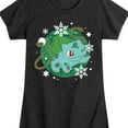 thumbnail image 3 of Pokémon - Bulba Pattern - Youth Girls Short Sleeve Graphic T-Shirt, 3 of 5