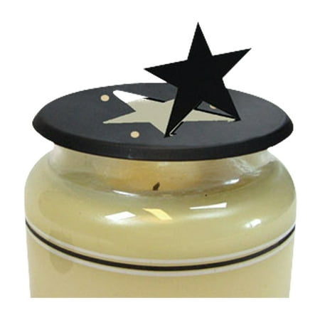 Village Wrought Iron C-LD-45 Star - Candle Jar Topper