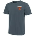 thumbnail image 2 of Men's Navy Auburn Tigers Comfort Colors Mascot Dunk T-Shirt, 2 of 3