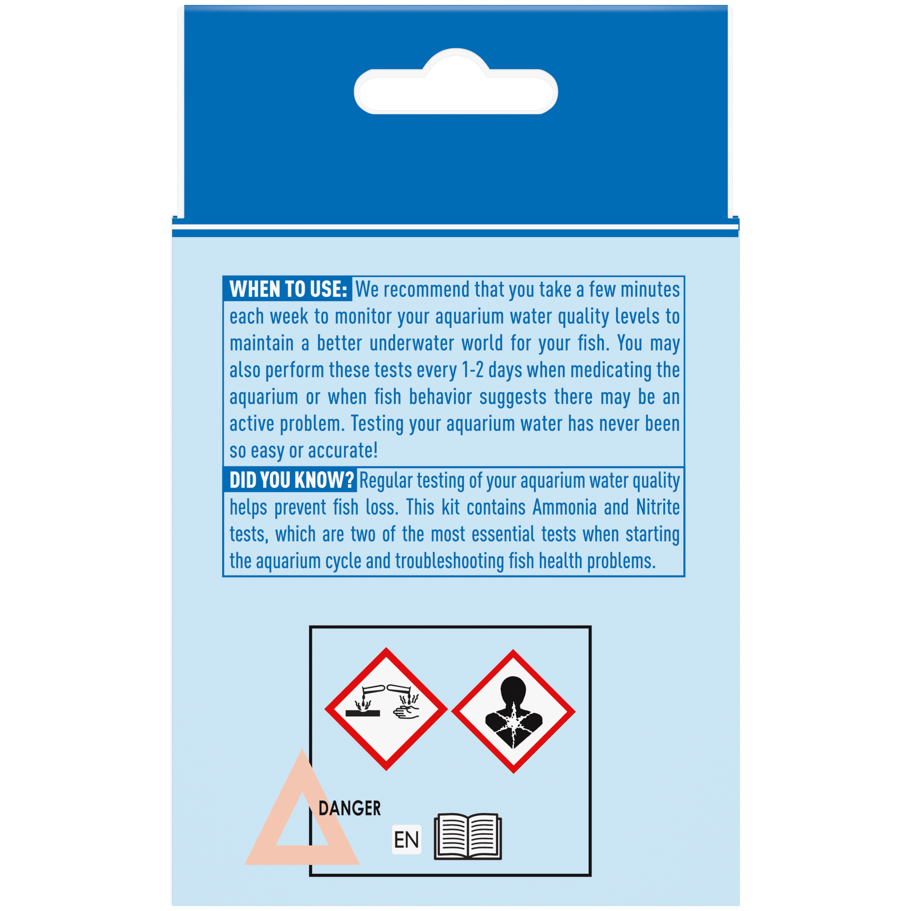 API Aquarium Water Check-Up Test Kit, 300 Tests - Accurately Test for Ammonia & Nitrite in Freshwater & Saltwater Aquariums