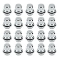 thumbnail image 2 of Llantas de acero plateado para coche, neumáticos y tuercas compatibles con Toyota Camry 2001-2016, 2 of 10
