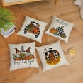 thumbnail image 2 of Set of 4 Fall Pillow Covers 18x18 Inch Thanksgiving Pumpkins Decor Throw Pillows Covers Autumn Gnomes Sunflower Decorative Home Outdoor Sofa Couch Pillow Cases for Fall Theme Decorations (18 by 18), 2 of 5