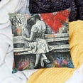 thumbnail image 2 of BANET Throw Pillow Covers Colorful Street Art Decorative Cushion Cases Home Decorations for Patio Furniture Sofa Pillowcase 20x20in, 2 of 5