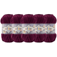 thumbnail image 1 of ESTAMBRE VELLUTO ALIZE TIPO CHENILLE CON 5PZAS DE 100GRS C/U MISMO COLOR, 1 of 4