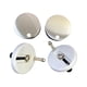 thumbnail image 3 of Fijaciones de bisagras para asiento de inodoro,Fijaciones de bisagras para asiento de inodoro,bisagras de liberación rápida,Tornillos de tuercas de fijación para tazas de inodoro traseras a, 3 of 8